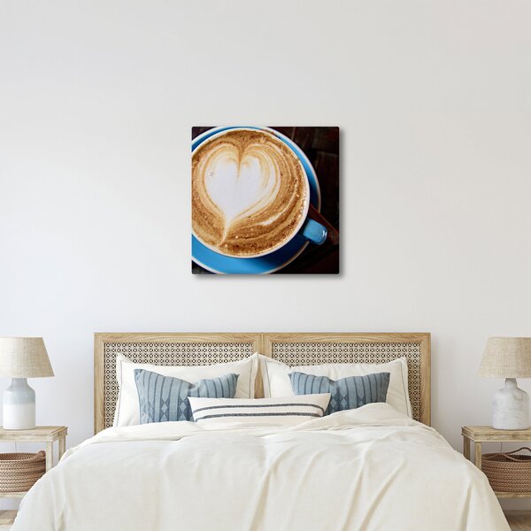 Obraz - Latte Art (30x30 cm)