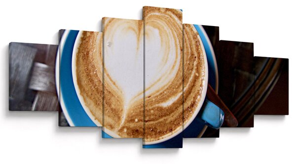 Obraz - Latte Art (210x100 cm)