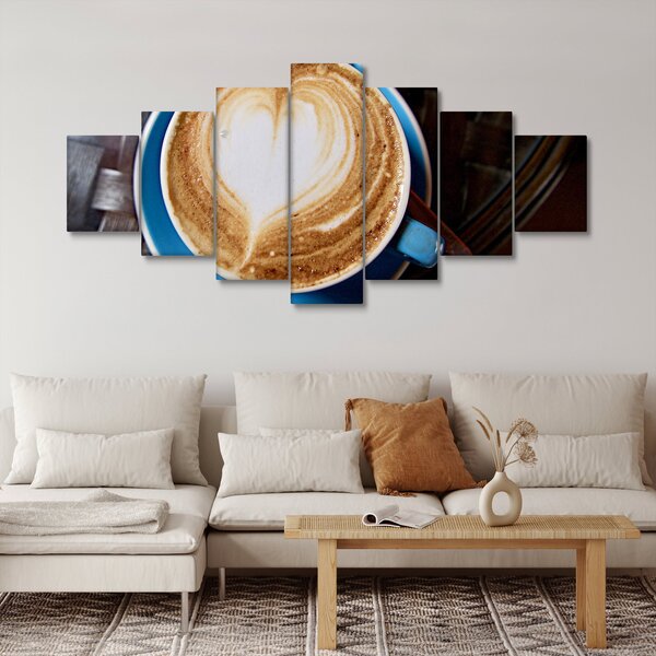 Obraz - Latte Art (210x100 cm)