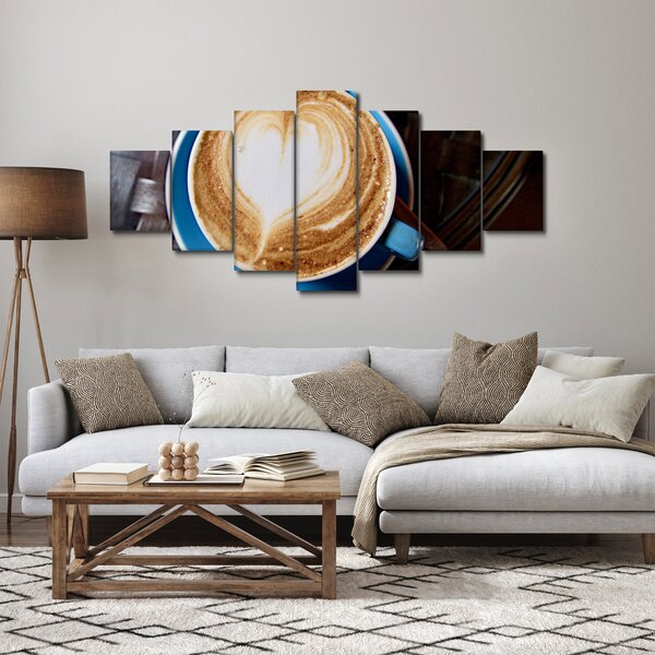 Obraz - Latte Art (210x100 cm)