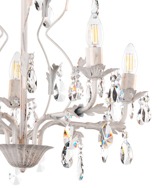 KŘIŠŤÁLOVÉ ZÁVĚSNÉ SVÍTIDLO, 53/53/100 cm - Online Only svítidla, Online Only