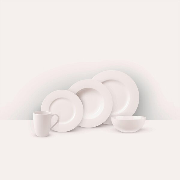 KOMBINOVANÁ SOUPRAVA 20dílné, porcelán (fine china) keramika Villeroy & Boch - Kolekce nádobí