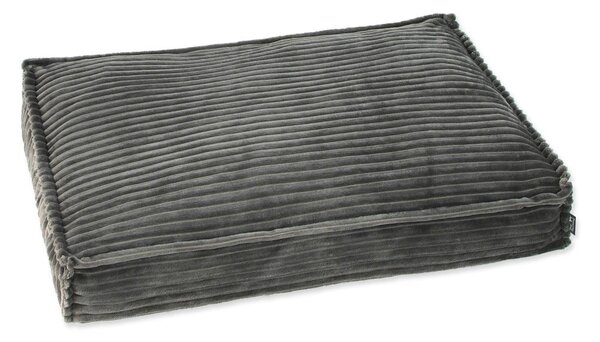 Tmavě šedá matrace pro psa 120x80 cm Dog Fantasy Stripe – Plaček Pet Products