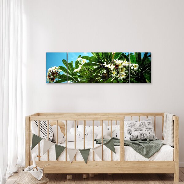 Obraz - Plumerie (170x50 cm)