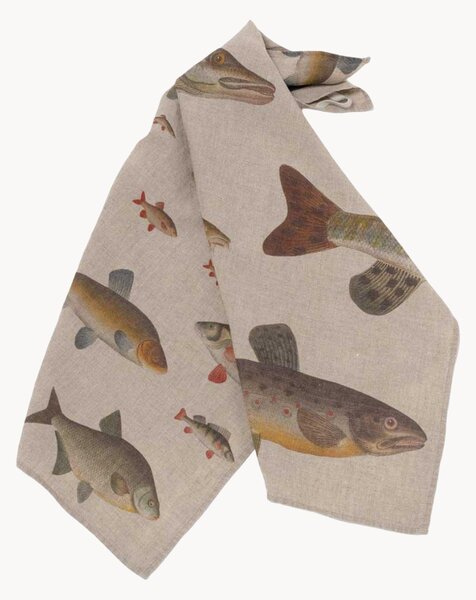 Sada lněných utěrek Freshwater Fish, 2 díly