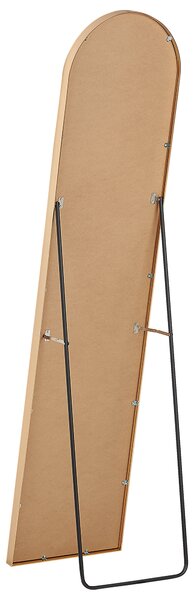 Stojací zrcadlo BAGNOLET 150 cm Kov Zlatá