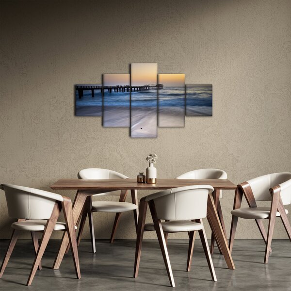 Obraz přístavu v Namibii (125x70 cm)