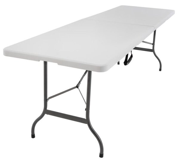 Zahradní skládací stůl, 240 cm, bílý