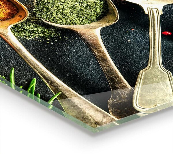 Skleněný panel Aromatické koření