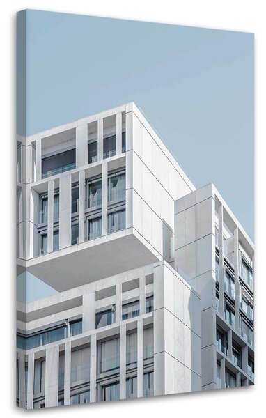 Obraz na plátně Bílá moderní budova - Nikita Abakumov Rozměry: 40 x 60 cm