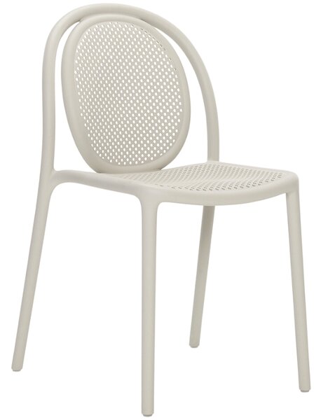 Pedrali Béžová plastová jídelní židle Remind 3730