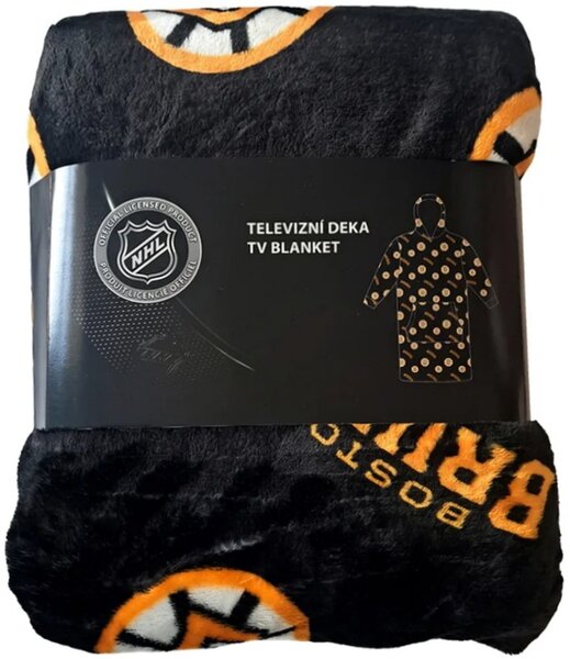 Mikinová televizní deka NHL Boston Bruins - vel. M