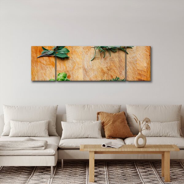 Obraz - Bylinky (170x50 cm)