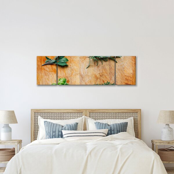 Obraz - Bylinky (170x50 cm)