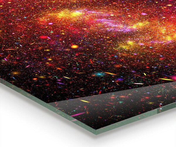 Skleněný panel Galaxy chaos fantasy