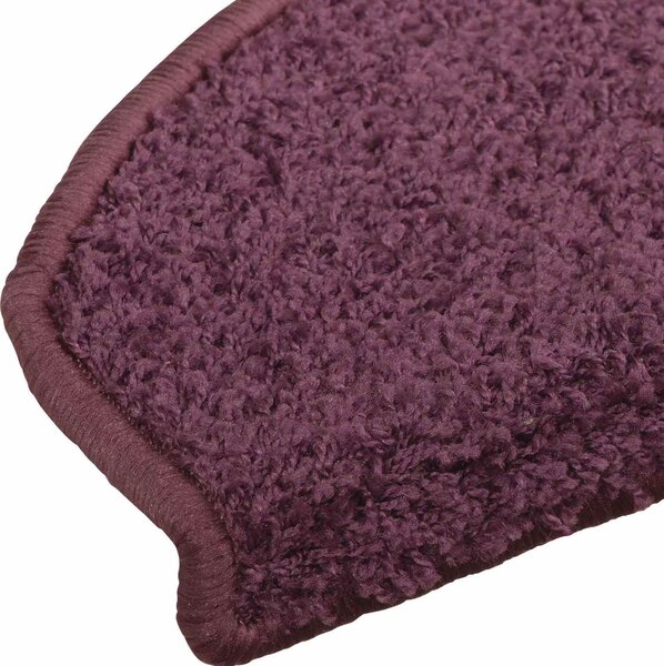 VidaXL Schodové rohože 15 ks , půlkulaté, velké [42038663] Barva: zlatá, Velikost: 56 x 17 x 3 cm