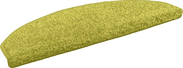 VidaXL Schodové rohože 15 ks , půlkulaté, velké [42038663] Barva: zlatá, Velikost: 56 x 17 x 3 cm