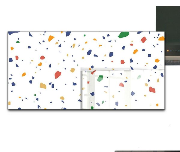 Skleněný panel Terrazzo terrazzo pebbles