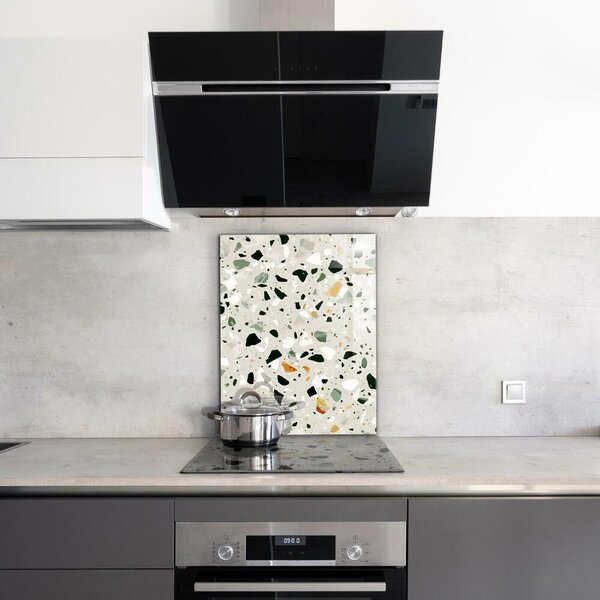 Skleněný panel Přírodní kámen terrazzo