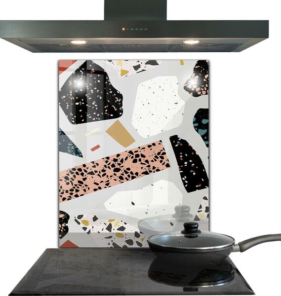 Skleněný panel Terrazzo terrazzo granit