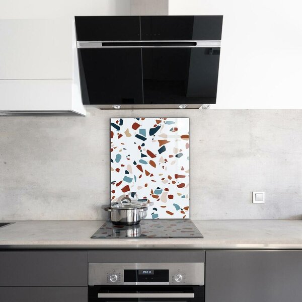 Skleněný panel Kámen terrazzo