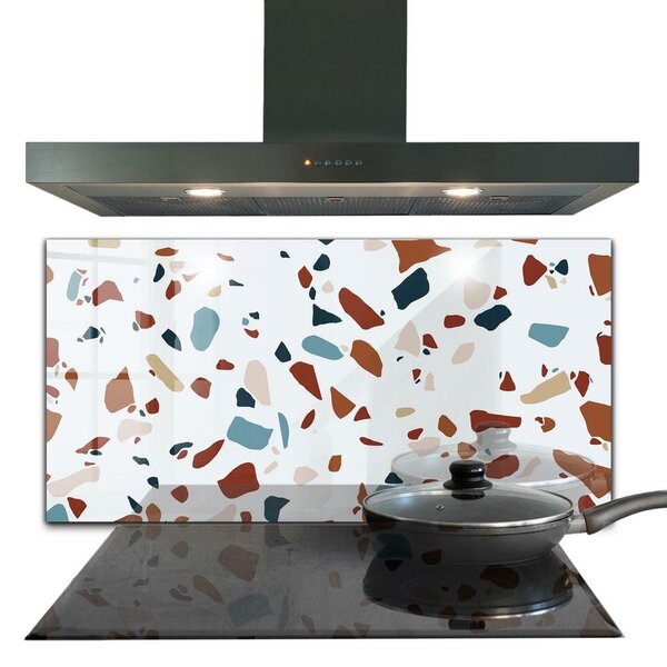 Skleněný panel Kámen terrazzo