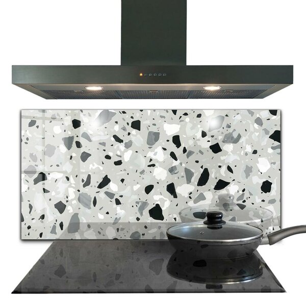 Skleněný panel Terrazzo textura teraca