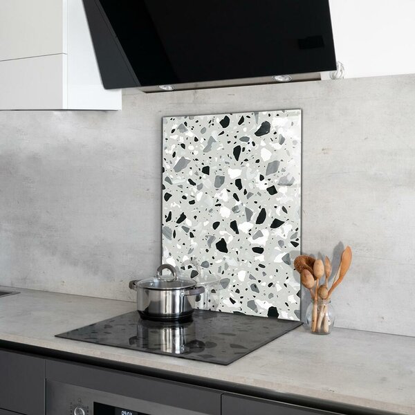 Skleněný panel Terrazzo textura teraca