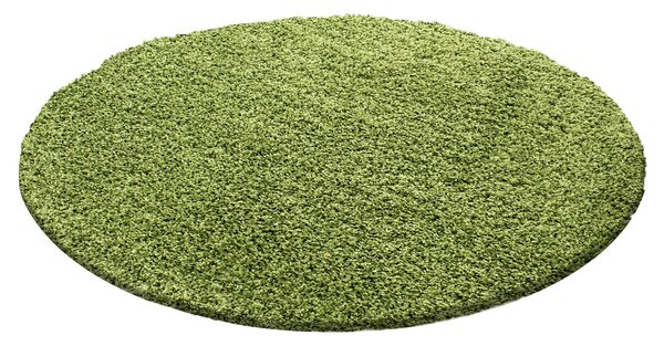 Ayyildiz Kusový koberec DREAM 4000, kulatý, Zelená Rozměr koberce: 80 cm KRUH
