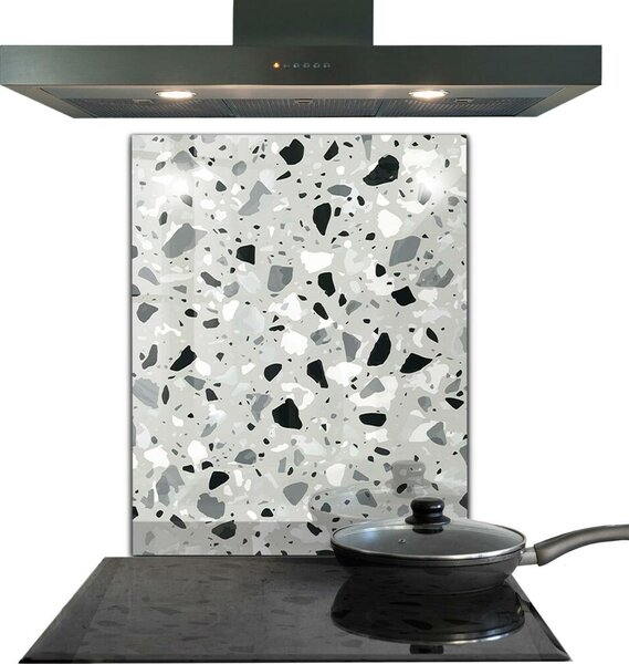 Skleněný panel Terrazzo textura teraca