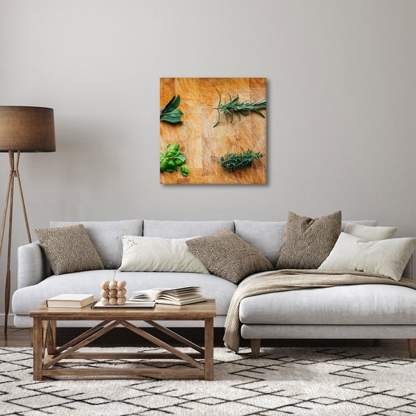 Obraz - Bylinky (30x30 cm)