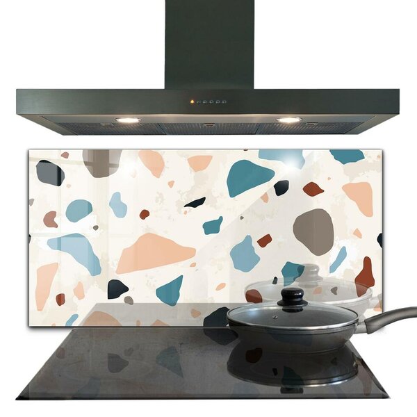 Skleněný panel Terrazzo kámen terrazzo