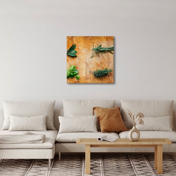 Obraz - Bylinky (30x30 cm)