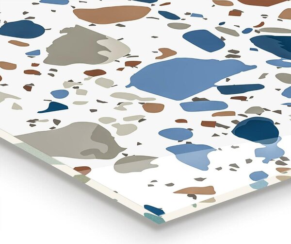 Skleněný panel Terrazzo kámen terrazzo