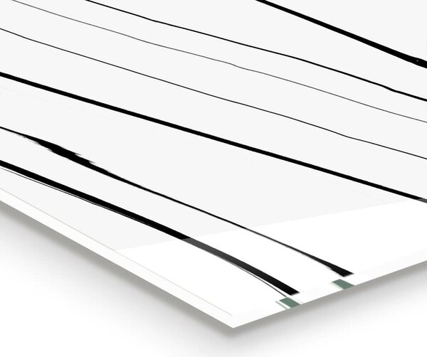 Skleněný panel Struktura z bílého mramoru