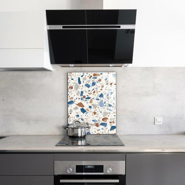 Skleněný panel Terrazzo kámen terrazzo