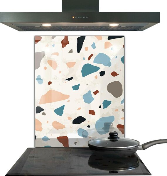 Skleněný panel Terrazzo kámen terrazzo
