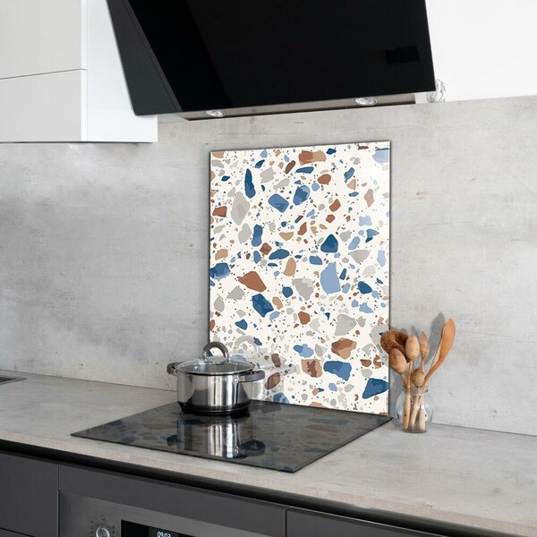 Skleněný panel Terrazzo kámen terrazzo