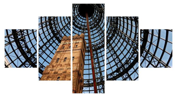 Obraz věže v Melbourne (125x70 cm)