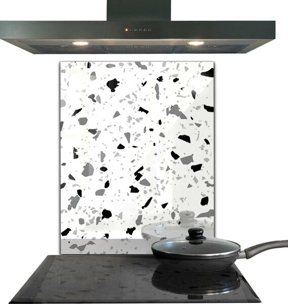 Skleněný panel Jednobarevné terrazzo