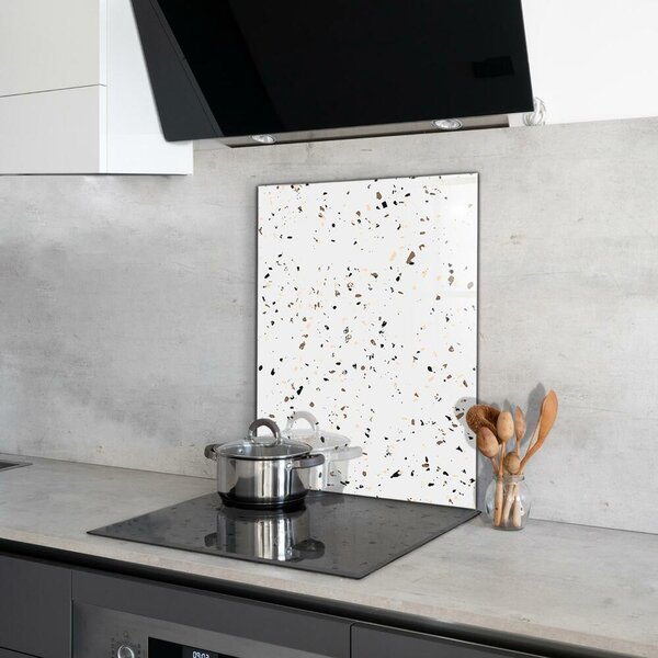 Skleněné obklady do kuchyně Jemné terrazzo terrazzo