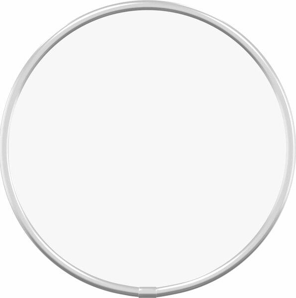VidaXL Nástěnné zrcadlo kulaté [348173] Barva: Černá, Velikost: Ø 50 cm