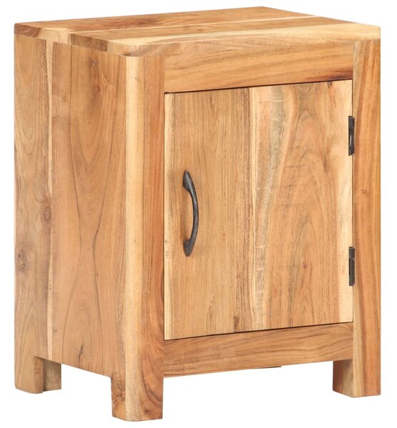 Noční stolek 40 x 30 x 50 cm masivní akáciové dřevo