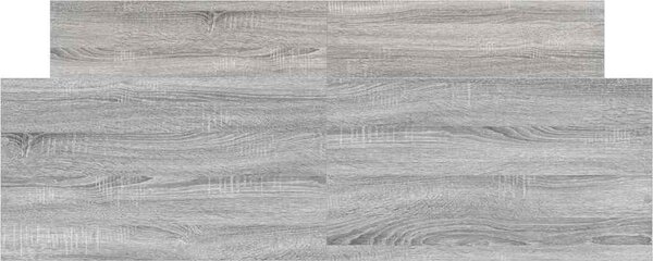 VidaXL Rám postele bez matrace kompozitní dřevo [3203745] Barva: Bílá, Velikost: 90 x 190 cm (rám 193 x 93 x 50 cm)