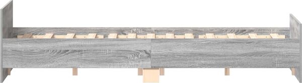 VidaXL Rám postele bez matrace kompozitní dřevo [3203745] Barva: Bílá, Velikost: 90 x 190 cm (rám 193 x 93 x 50 cm)