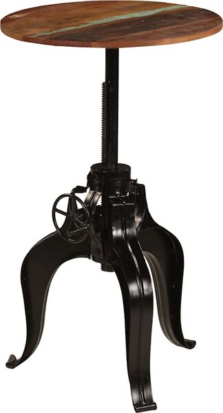 VidaXL Barový stůl z masivního recyklovaného dřeva 75 x (76–110) cm [245267] Velikost: 75 x (76-110) cm
