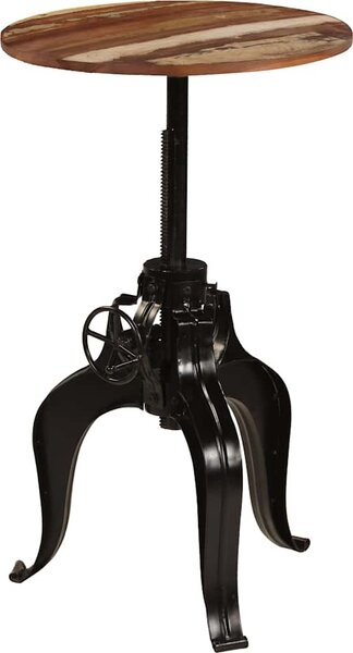 VidaXL Barový stůl z masivního recyklovaného dřeva 75 x (76–110) cm [245267] Velikost: 75 x (76-110) cm
