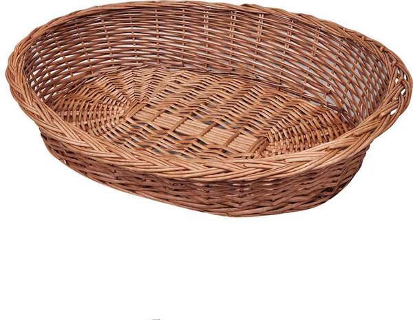 VidaXL Proutěný koš / pelech pro psa přírodní [170342] Velikost: 69 cm