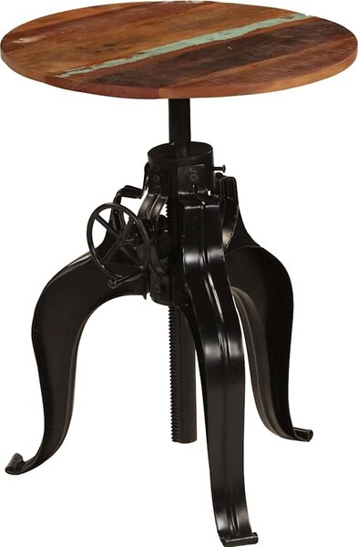 VidaXL Barový stůl z masivního recyklovaného dřeva 75 x (76–110) cm [245267] Velikost: 75 x (76-110) cm