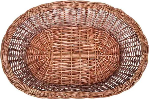 VidaXL Proutěný koš / pelech pro psa přírodní [170342] Velikost: 69 cm